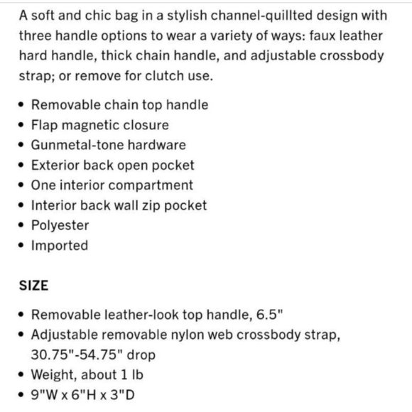 Think Royln Petite Bar Quilted Bag in Pearl Latte - Picture 6 of 12